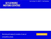 Tablet Screenshot of kylemoremotorcentre.ie